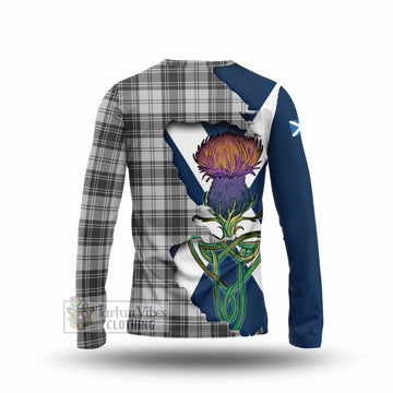Glen Tartan Family Crest Long Sleeve T-Shirt Scottish Thistle Celtic Inspired - Tartan Vibes Clothing