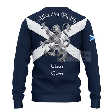 Glen Tartan Lion Rampant Ugly Sweater Proudly Display Your Heritage with Alba Gu Brath and Clan Name