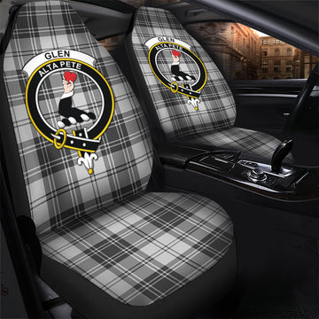 Glen Tartan Car Seat Cover with Family Crest