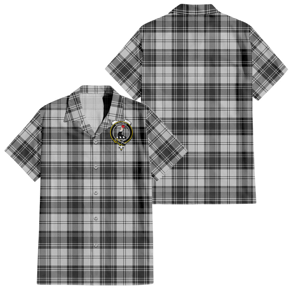 glen-tartan-short-sleeve-button-down-shirt-with-family-crest