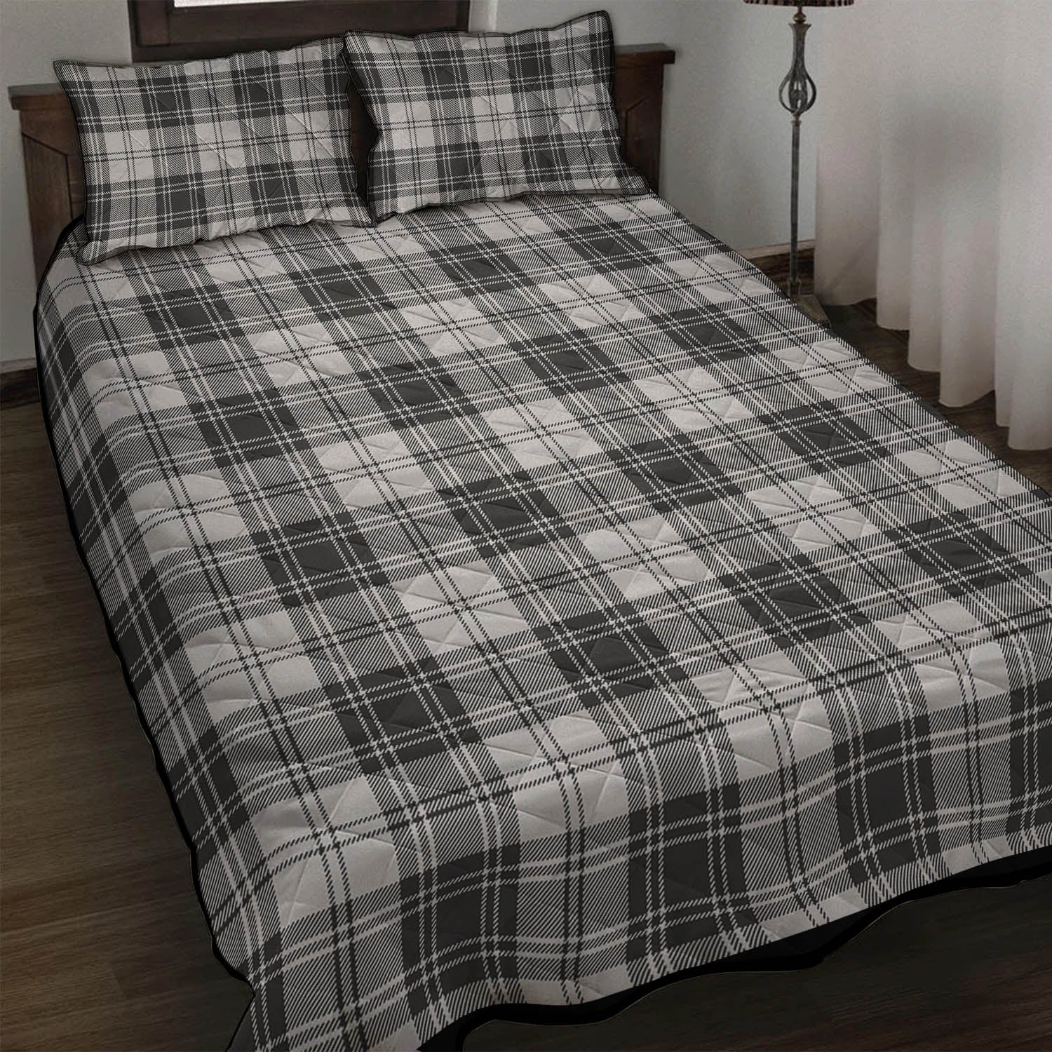 Glen Tartan Quilt Bed Set - Tartanvibesclothing