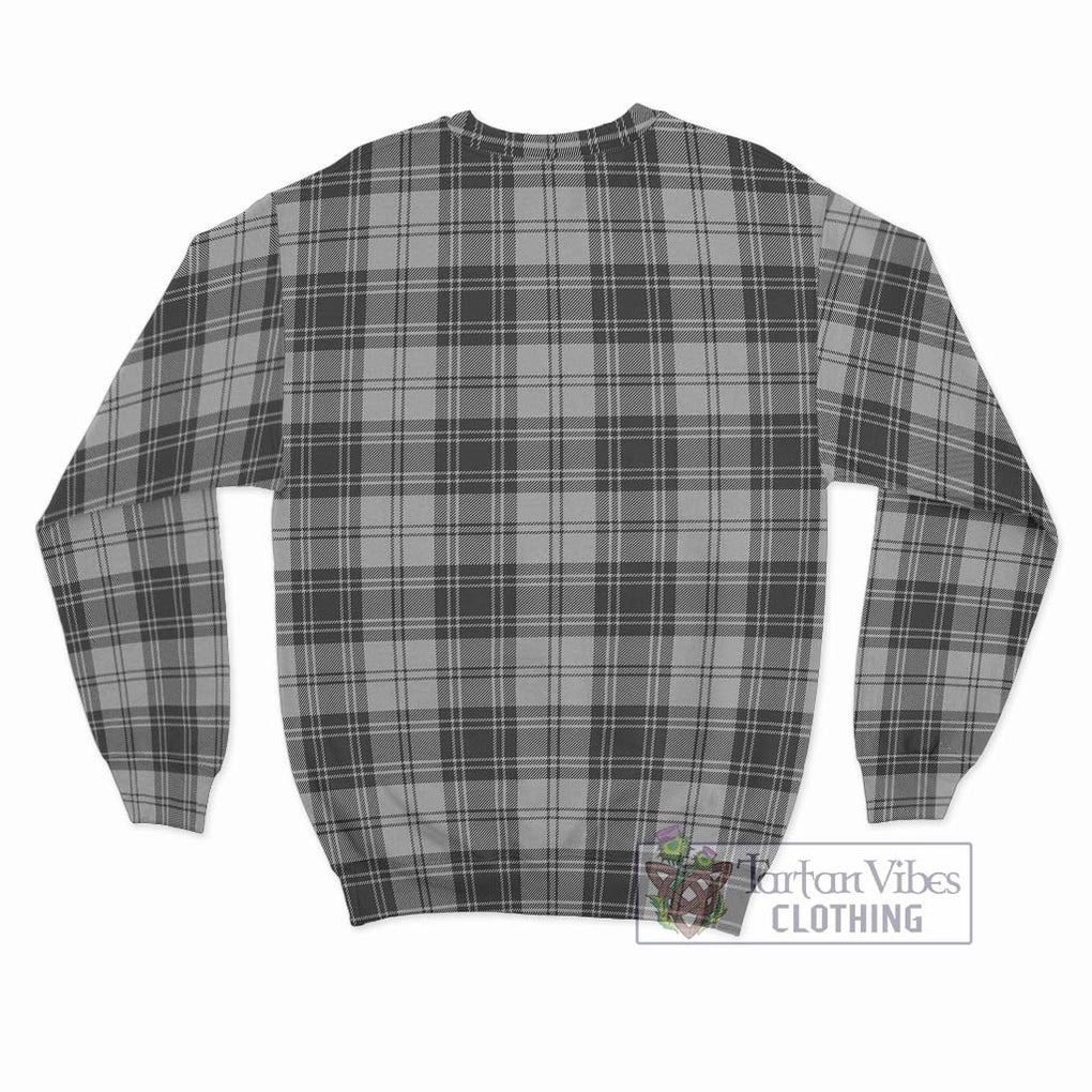 Glen Tartan Sweatshirt with Family Crest DNA In Me Style - Tartanvibesclothing Shop