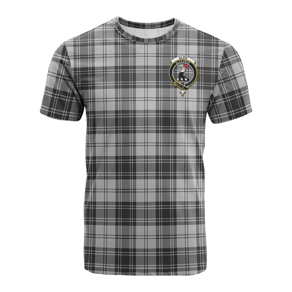 Glen Tartan T-Shirt with Family Crest - Tartan Vibes Clothing