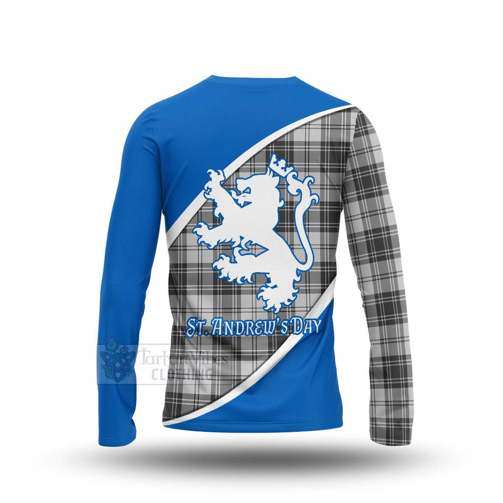 Tartan Vibes Clothing Glen Family Crest Tartan Long Sleeve T-Shirt Celebrate Saint Andrew's Day in Style