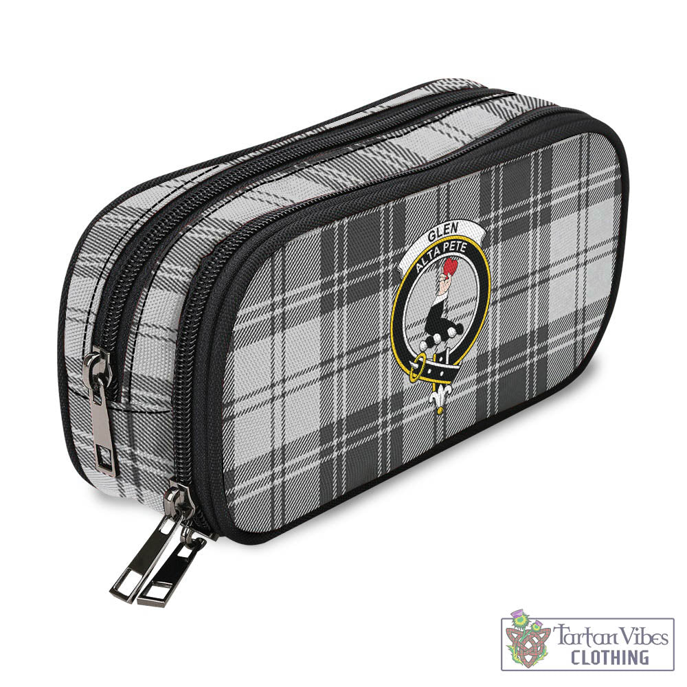 Tartan Vibes Clothing Glen Tartan Pen and Pencil Case with Family Crest