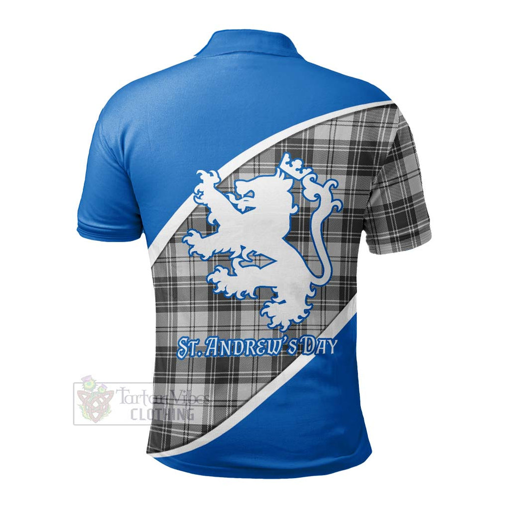 Tartan Vibes Clothing Glen Family Crest Tartan Polo Shirt Celebrate Saint Andrew's Day in Style