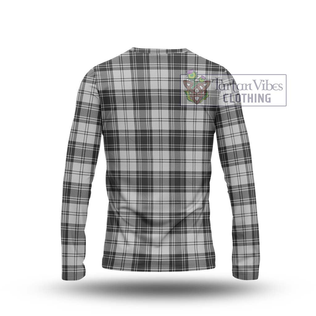 Tartan Vibes Clothing Glen Tartan Long Sleeve T-Shirt with Family Crest DNA In Me Style