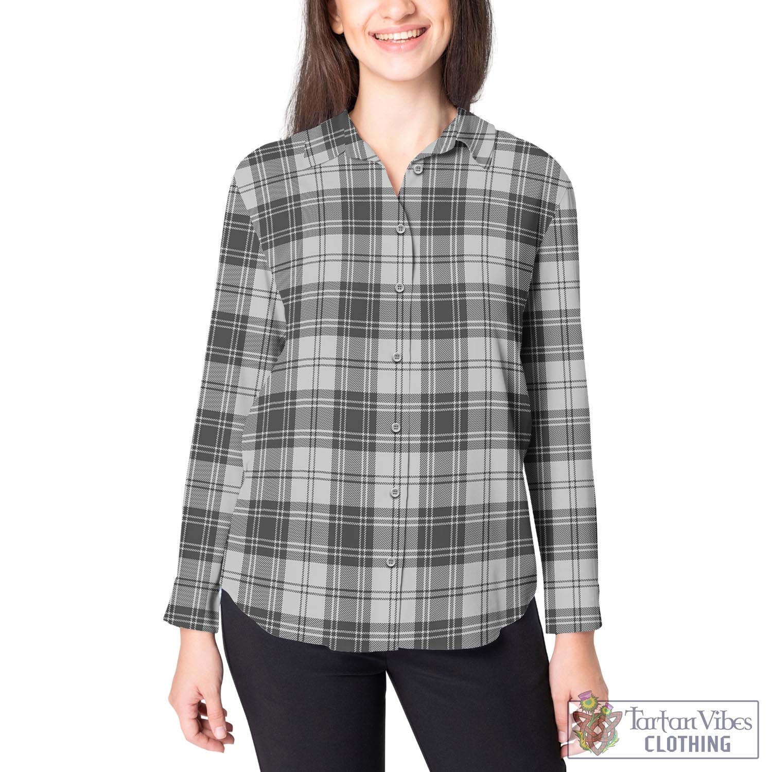 Glen Tartan Womens Casual Shirt