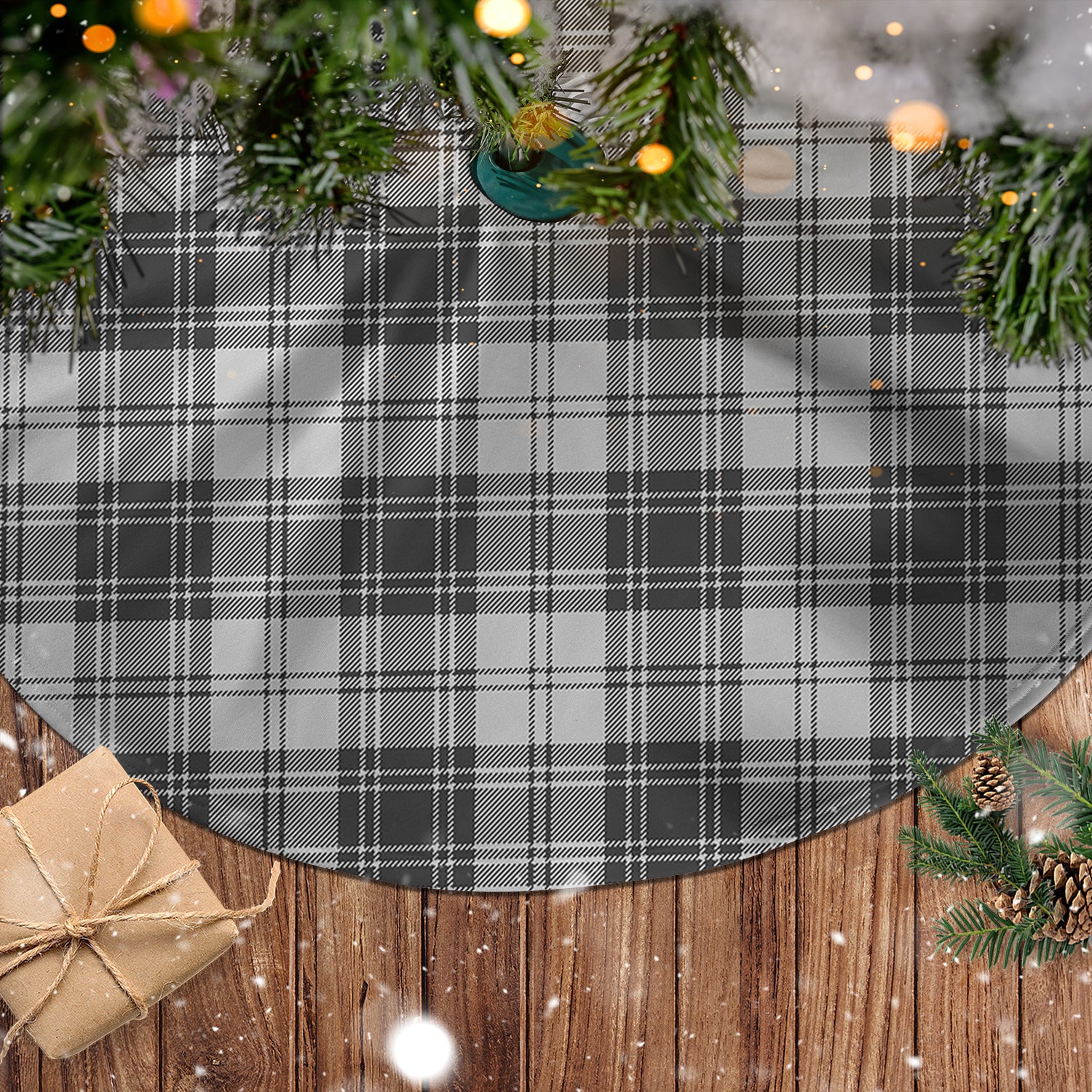 Glen Tartan Christmas Tree Skirt - Tartanvibesclothing