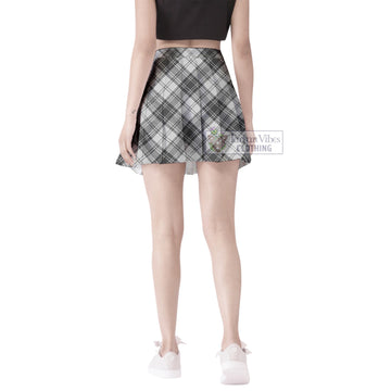 Glen Tartan Women's Plated Mini Skirt