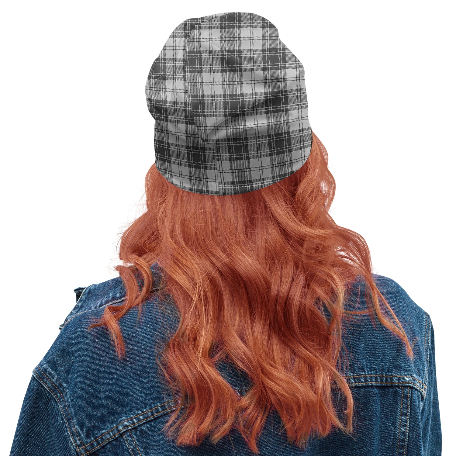 Glen Tartan Beanies Hat with Family Crest - Tartan Vibes Clothing