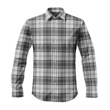 Glen Tartan Long Sleeve Button Up Shirt