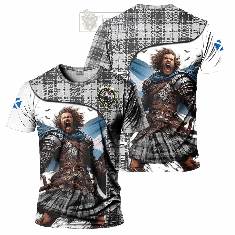 Glen Crest Tartan T-Shirt Inspired by the Freedom of Scottish Warrior