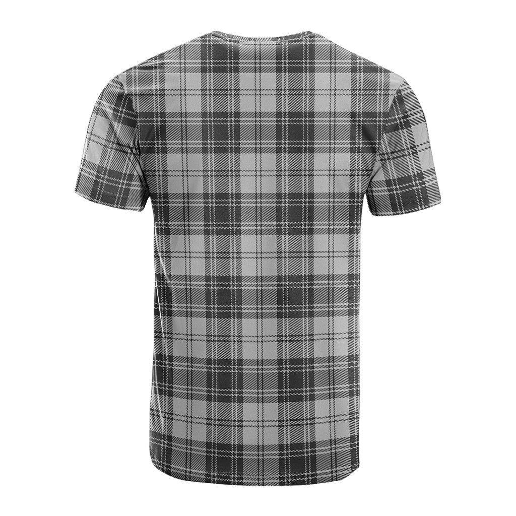 Glen Tartan T-Shirt with Family Crest - Tartan Vibes Clothing