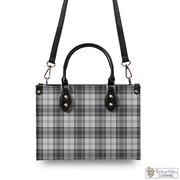Glen Tartan Luxury Leather Handbags - Tartan Vibes Clothing