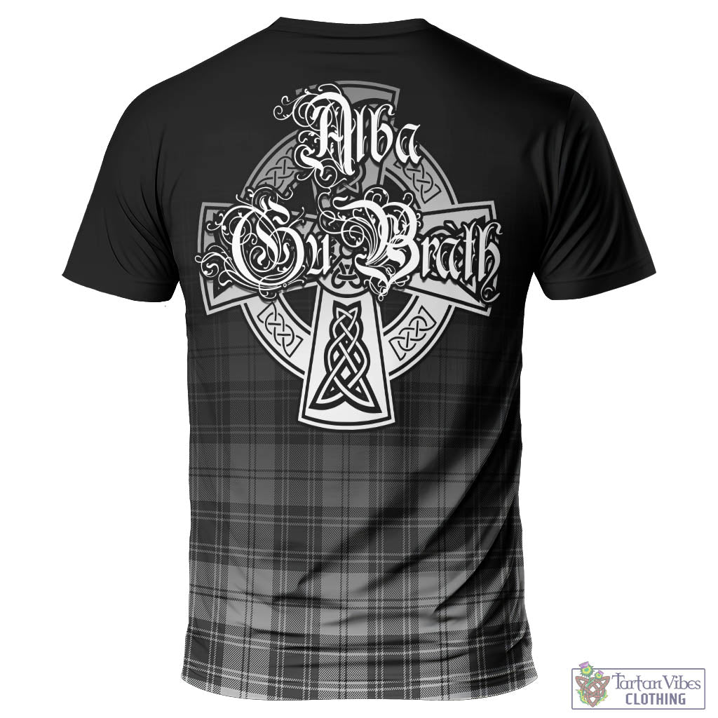 Tartan Vibes Clothing Glen Tartan T-Shirt Featuring Alba Gu Brath Family Crest Celtic Inspired