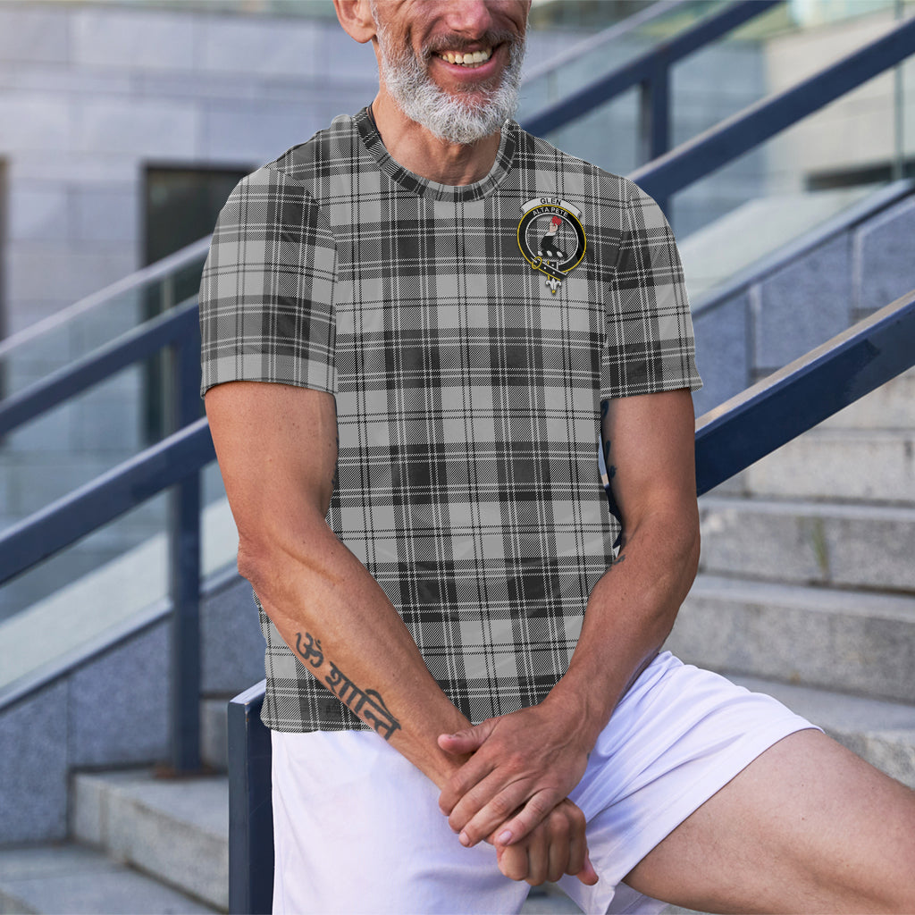 Glen Tartan T-Shirt with Family Crest - Tartan Vibes Clothing