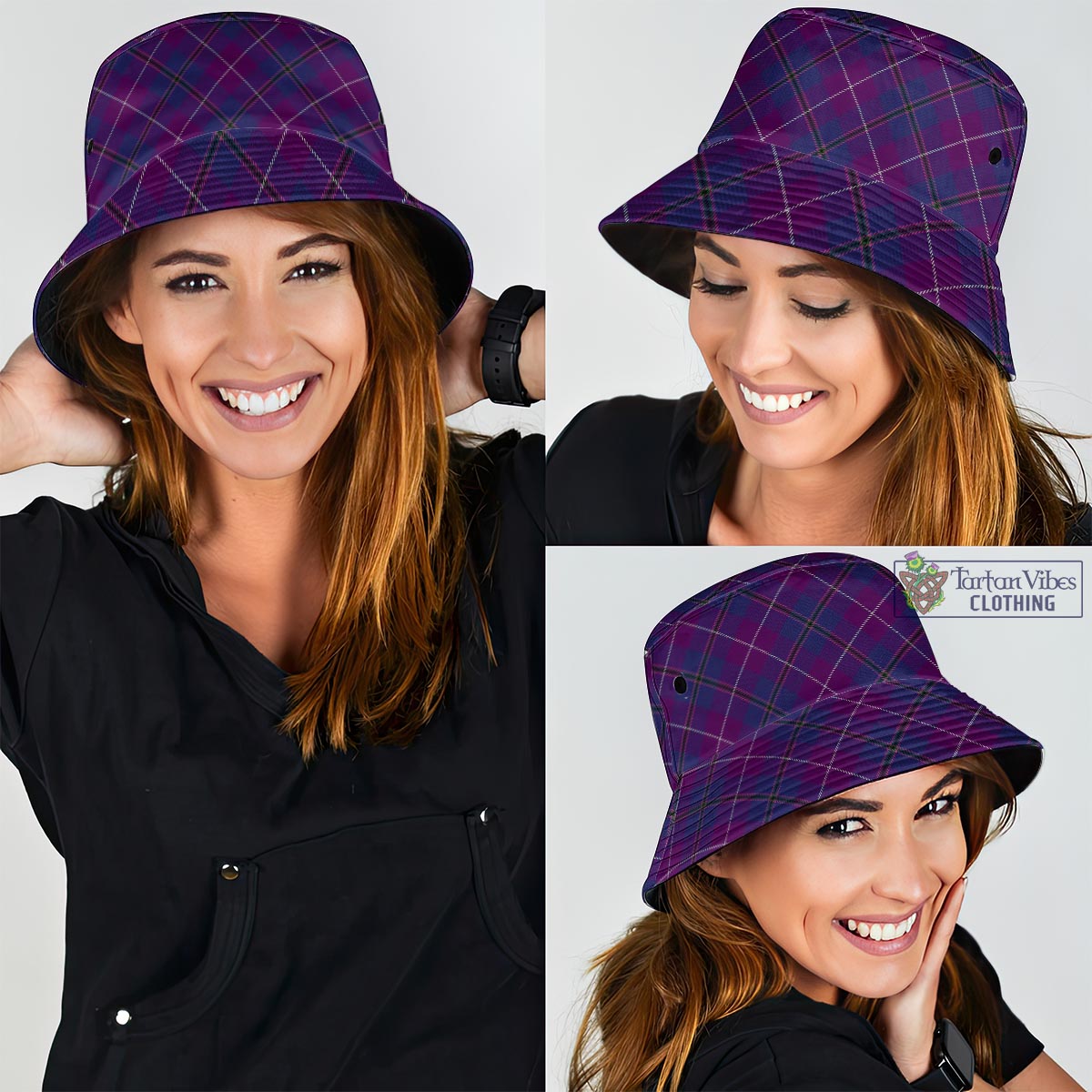 Tartan Vibes Clothing Glencoe Tartan Bucket Hat