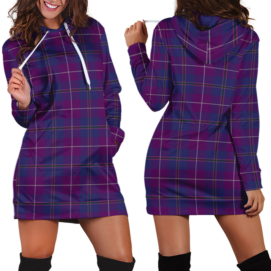 Glencoe Tartan Hoodie Dress - Tartan Vibes Clothing