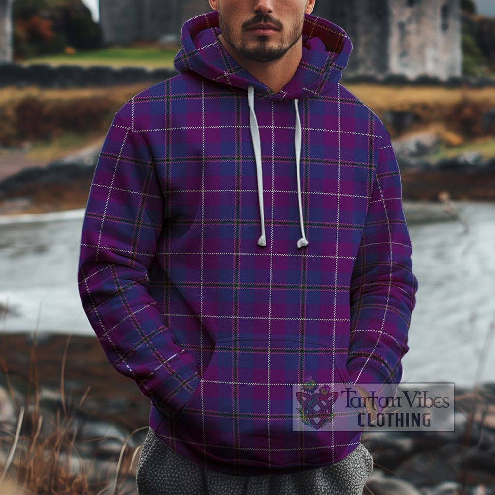 Glencoe Tartan Cotton Hoodie Pullover Hoodie XS - Tartan Vibes Clothing