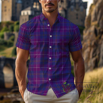 Glencoe Tartan Cotton Hawaiian Shirt