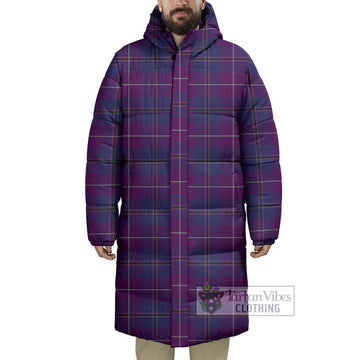 Glencoe Tartan Long Down Jacket