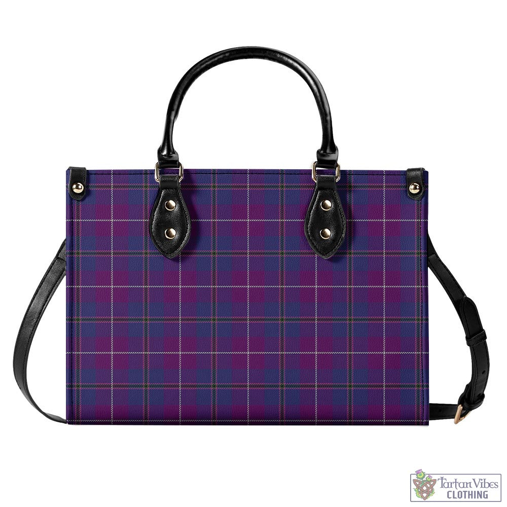 Tartan Vibes Clothing Glencoe Tartan Luxury Leather Handbags