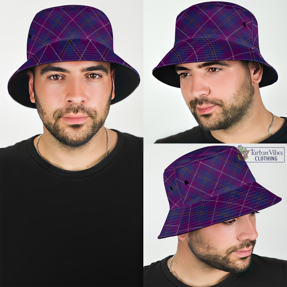 Tartan Vibes Clothing Glencoe Tartan Bucket Hat