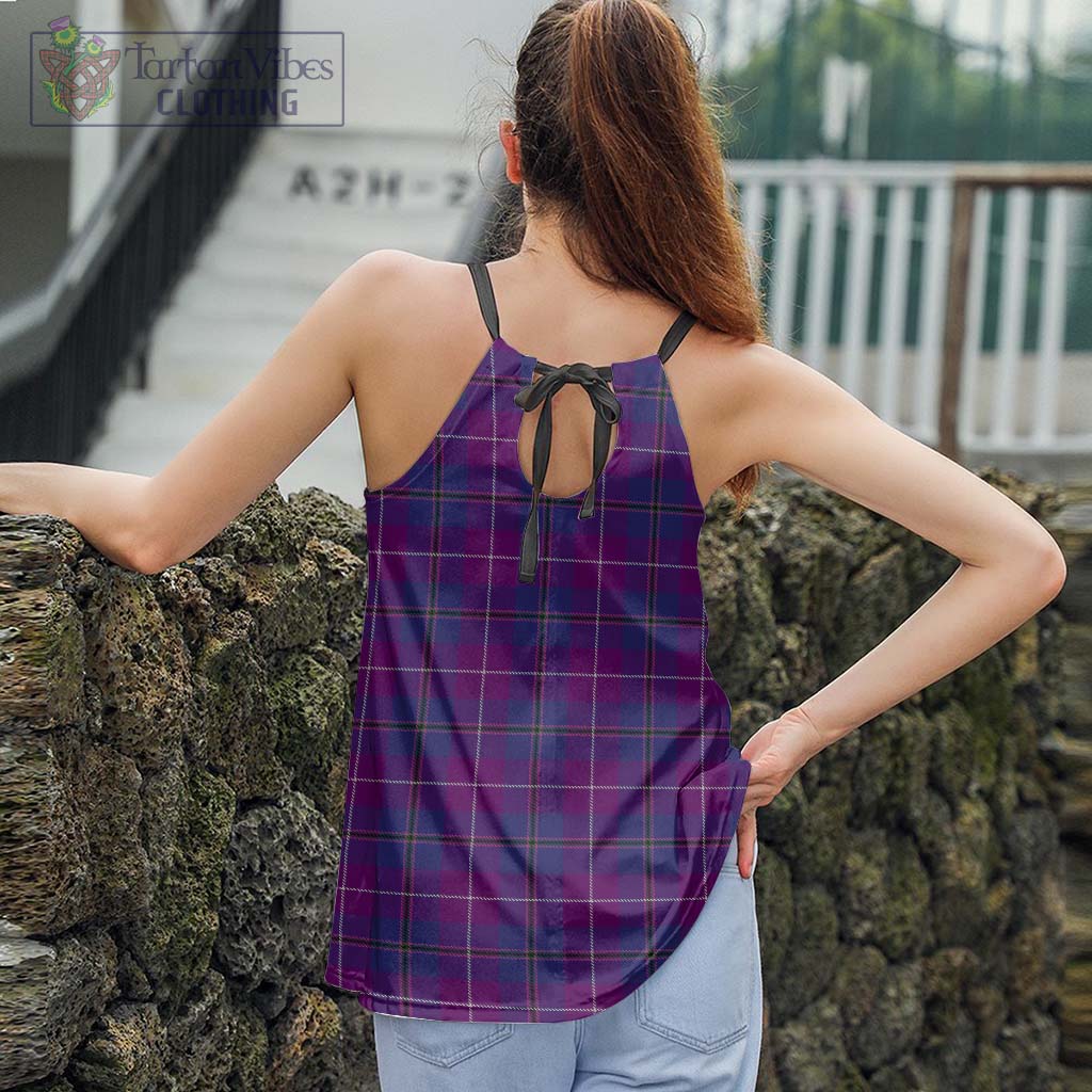 Tartan Vibes Clothing Glencoe Tartan Loose Halter Neck Camisole