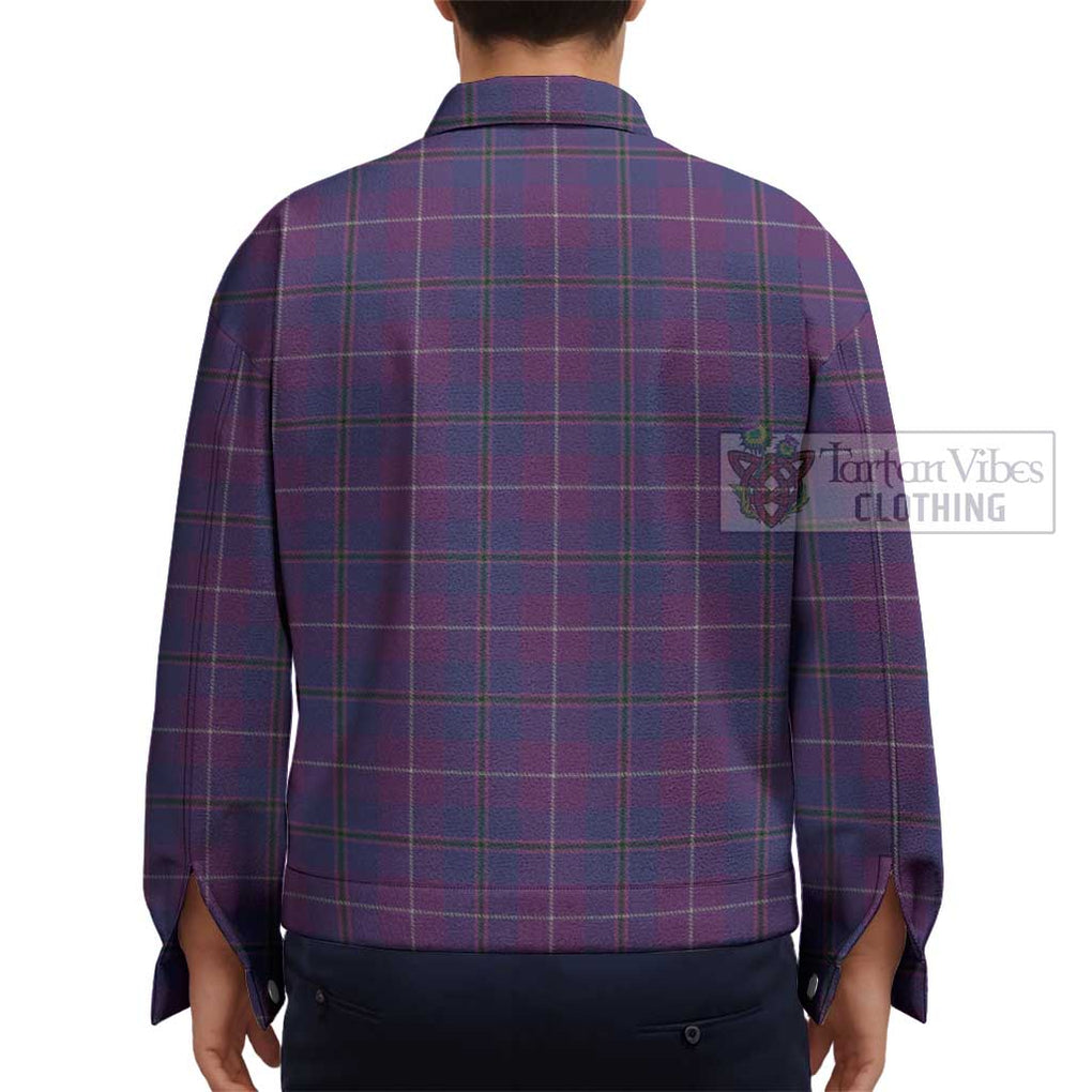 Glencoe Tartan Unisex Lapel Cotton Jacket - Tartan Vibes Clothing