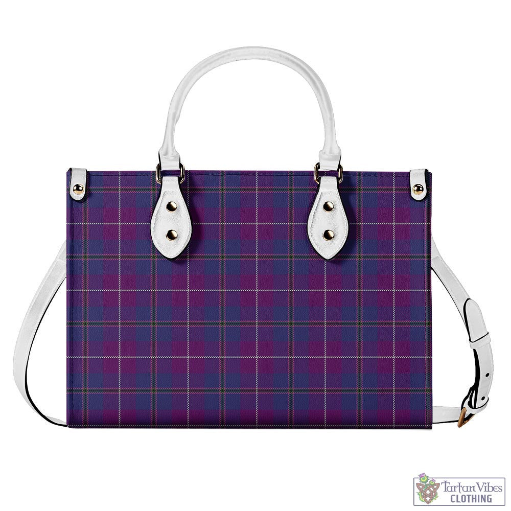 Tartan Vibes Clothing Glencoe Tartan Luxury Leather Handbags