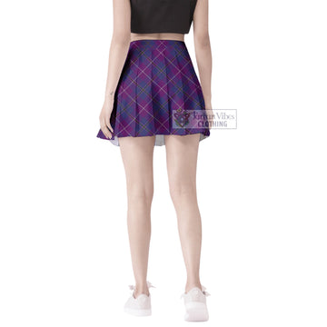 Glencoe Tartan Women's Plated Mini Skirt