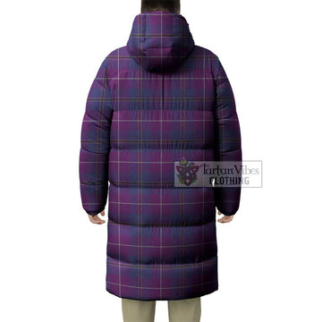 Glencoe Tartan Long Down Jacket