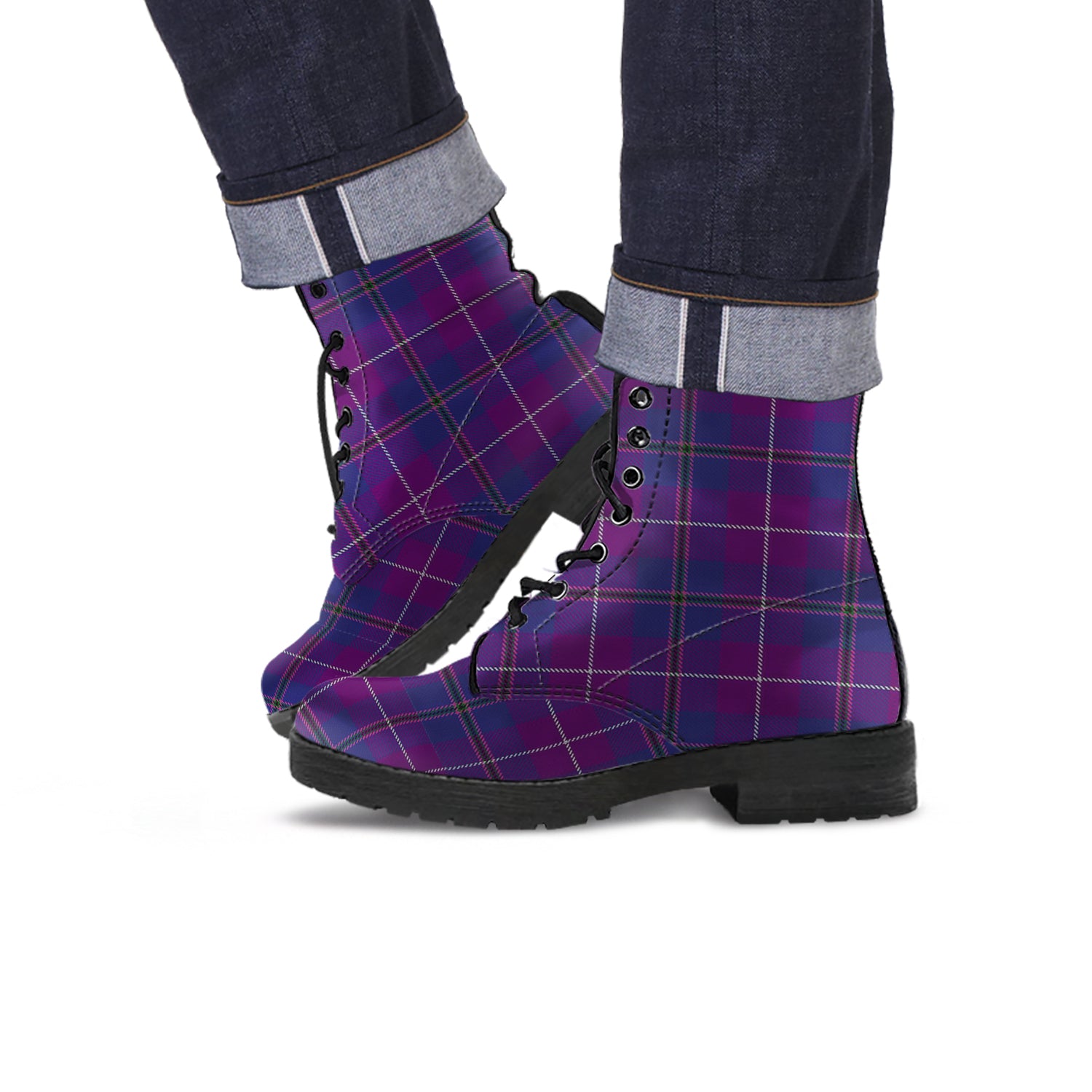 glencoe-tartan-leather-boots