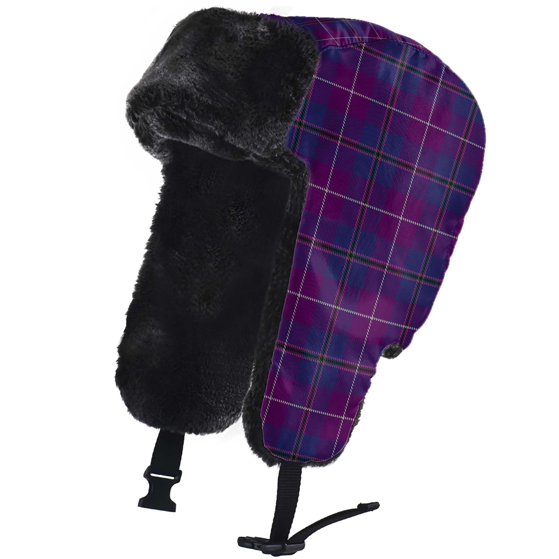 Glencoe Tartan Winter Trapper Hat - Tartanvibesclothing