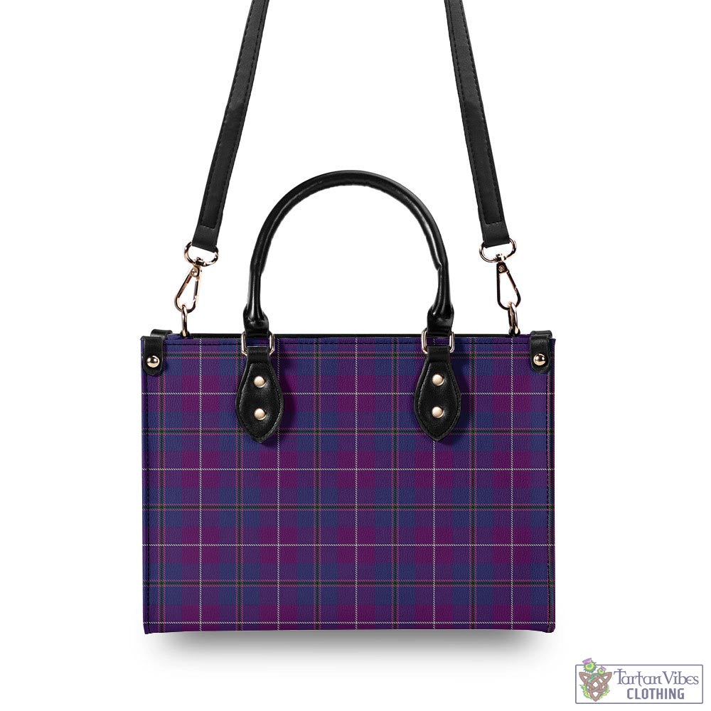 Tartan Vibes Clothing Glencoe Tartan Luxury Leather Handbags