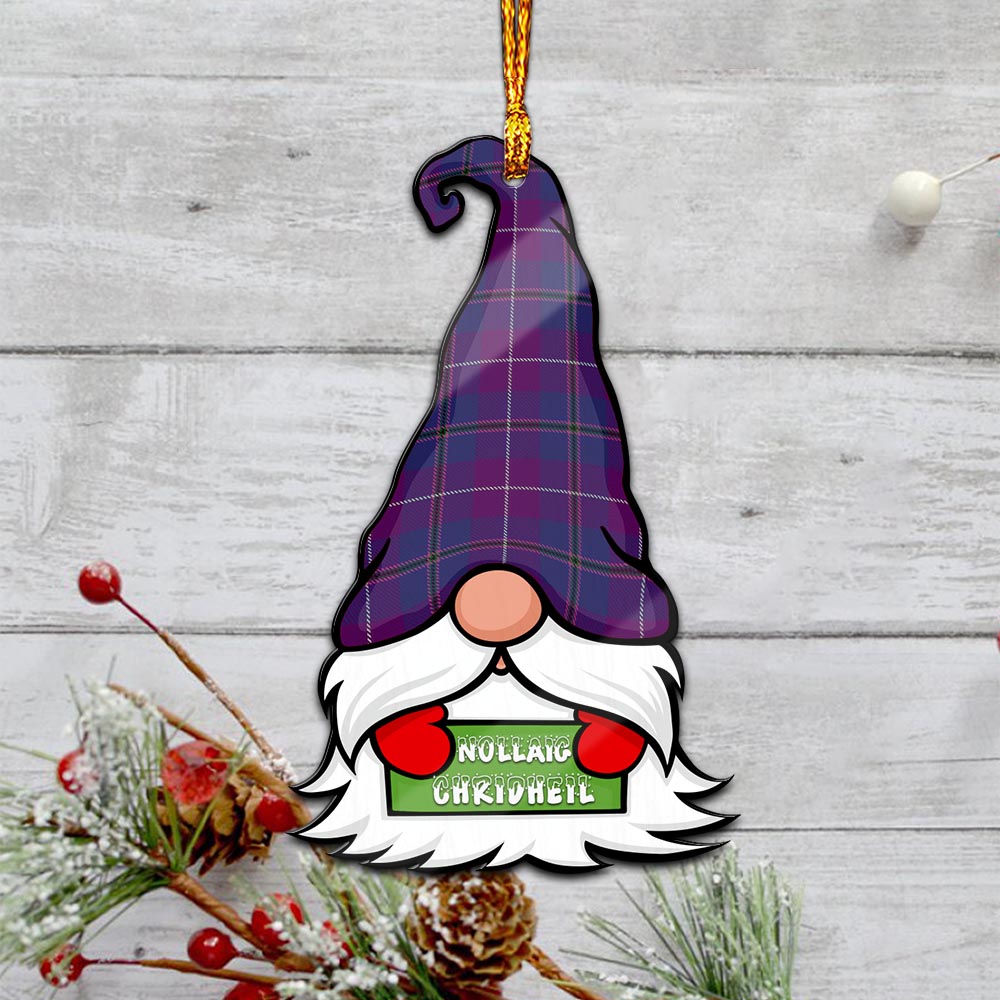 Glencoe Gnome Christmas Ornament with His Tartan Christmas Hat - Tartan Vibes Clothing