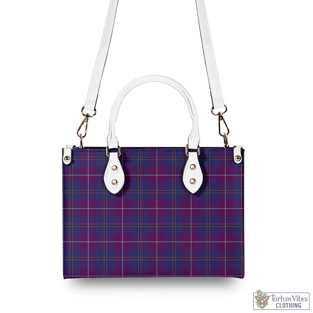 Tartan Vibes Clothing Glencoe Tartan Luxury Leather Handbags