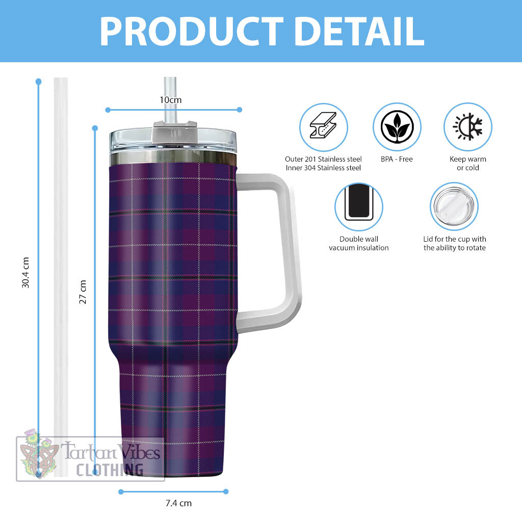 Tartan Vibes Clothing Glencoe Tartan Tumbler with Handle