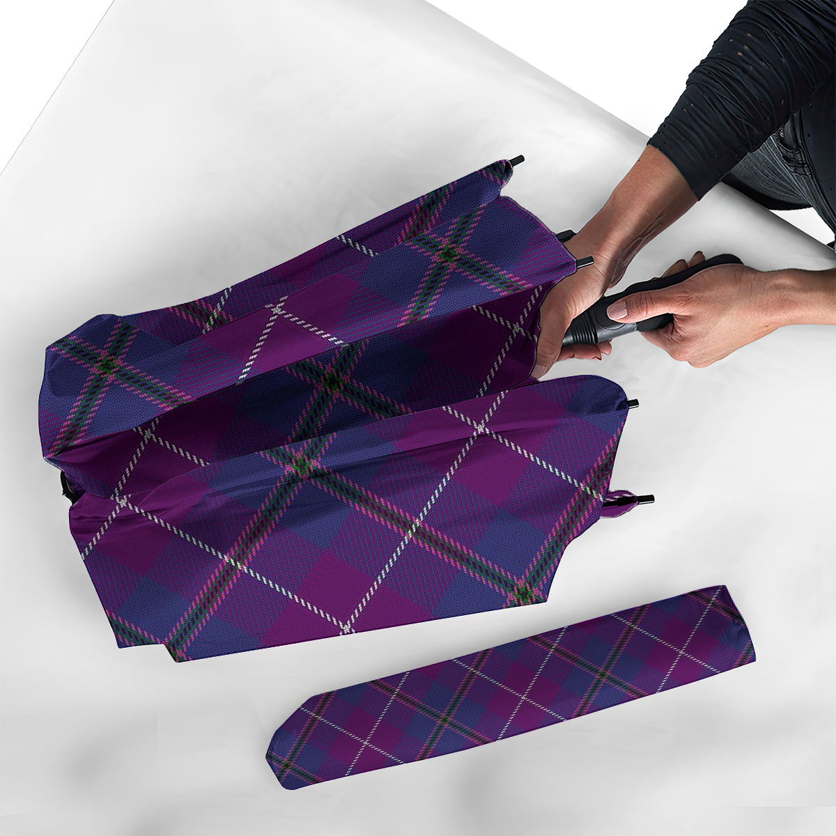 Glencoe Tartan Umbrella - Tartanvibesclothing