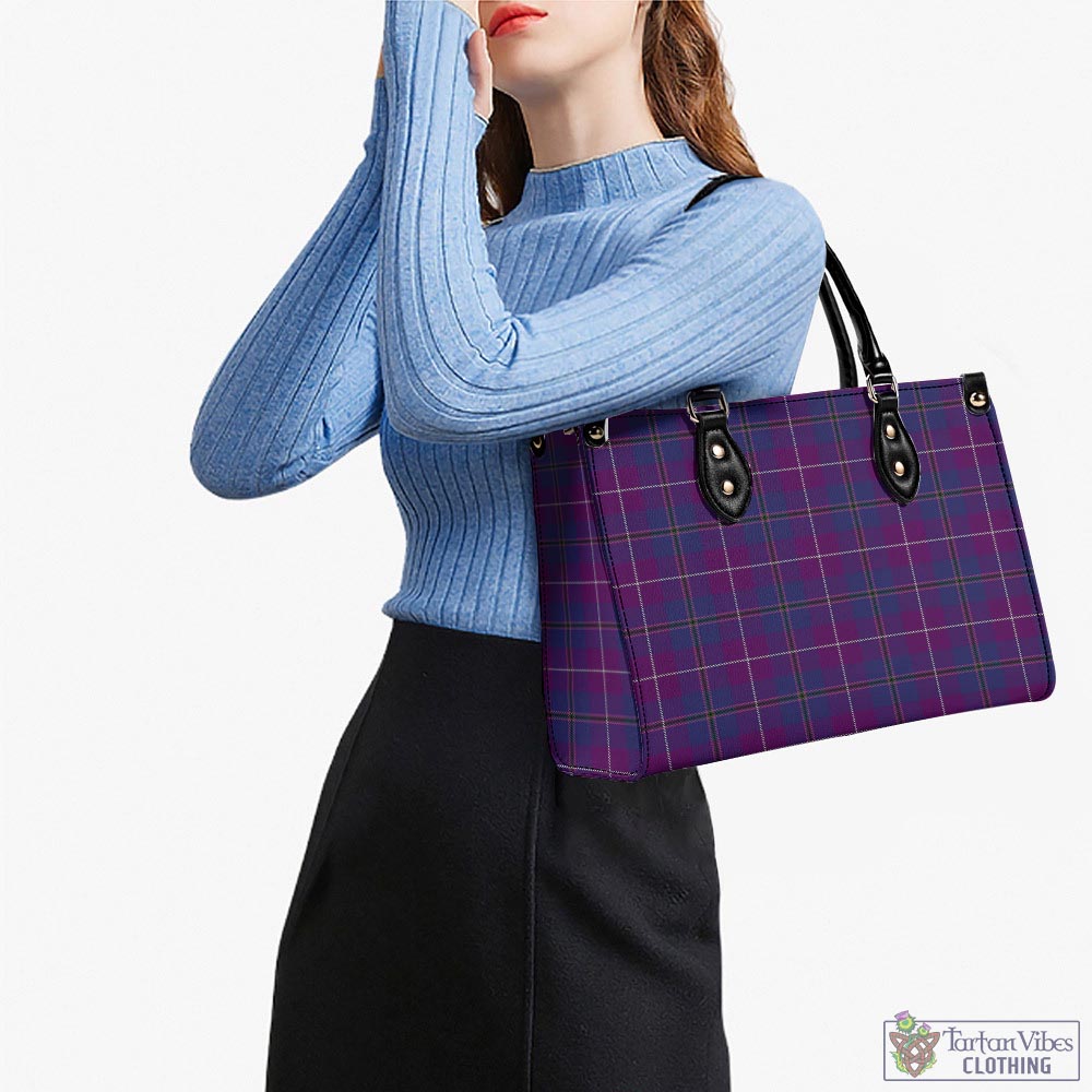 Tartan Vibes Clothing Glencoe Tartan Luxury Leather Handbags