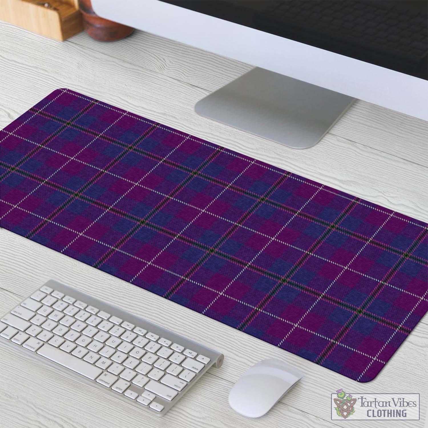 Tartan Vibes Clothing Glencoe Tartan Mouse Pad