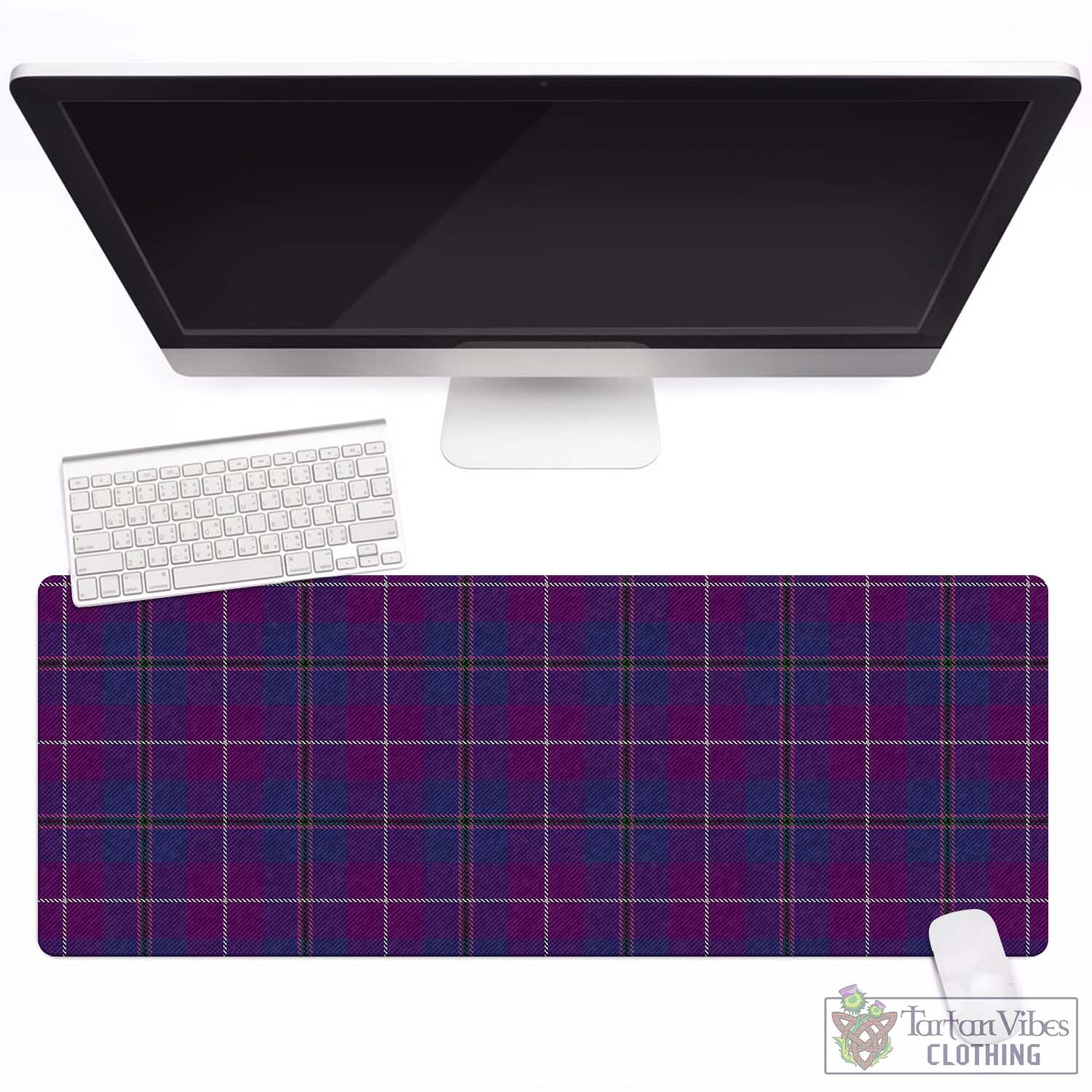 Tartan Vibes Clothing Glencoe Tartan Mouse Pad