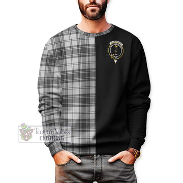 Glendinning Tartan Sweatshirt with Family Crest and Half Of Me Style