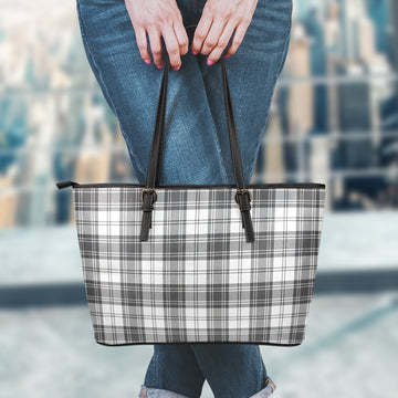 Glendinning Tartan Leather Tote Bag