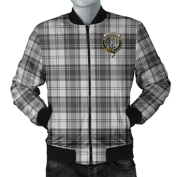 Glendinning Tartan Bomber Jacket with Family Crest