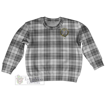 Glendinning Tartan Kid Ugly Sweater with Family Crest Kid - Tartan Vibes Clothing