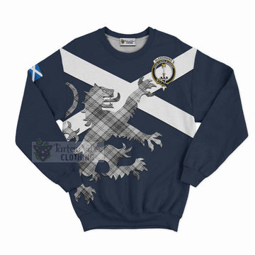 Glendinning Tartan Lion Rampant Sweatshirt  Proudly Display Your Heritage with Alba Gu Brath and Clan Name