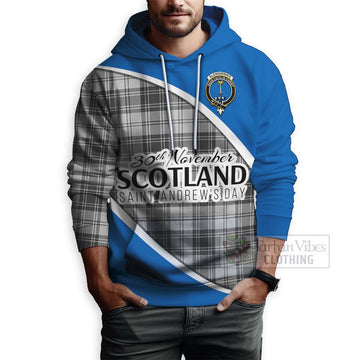 Glendinning Family Crest Tartan Hoodie Celebrate Saint Andrew's Day in Style