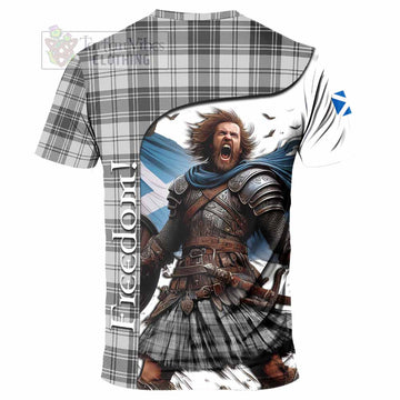 Glendinning Crest Tartan T-Shirt Inspired by the Freedom of Scottish Warrior - Tartan Vibes Clothing